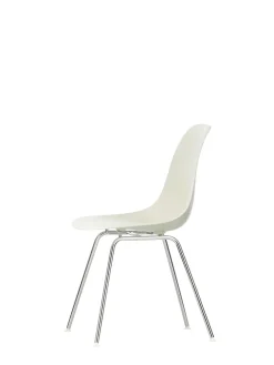Vitra Spisebordsstole<Eames Plastic Side Chair DSX, forkromet fra