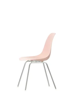 Vitra Spisebordsstole<Eames Plastic Side Chair DSX, forkromet fra