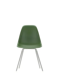 Vitra Spisebordsstole<Eames Plastic Side Chair DSX, forkromet fra