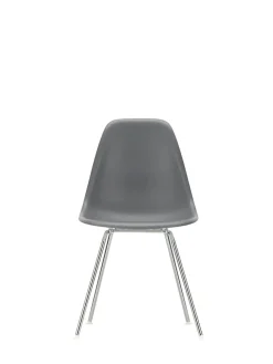 Vitra Spisebordsstole<Eames Plastic Side Chair DSX, forkromet fra