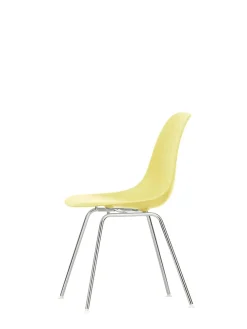 Vitra Spisebordsstole<Eames Plastic Side Chair DSX, forkromet fra