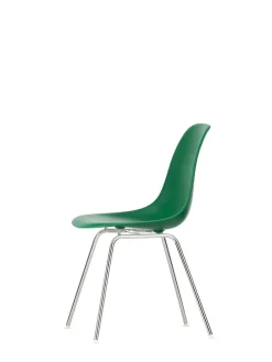 Vitra Spisebordsstole<Eames Plastic Side Chair DSX, forkromet fra