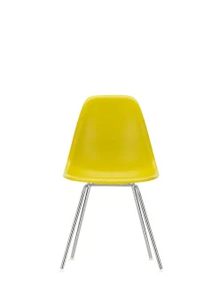 Vitra Spisebordsstole<Eames Plastic Side Chair DSX, forkromet fra