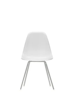 Vitra Spisebordsstole<Eames Plastic Side Chair DSX, forkromet fra