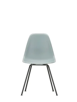 Vitra Spisebordsstole<Eames Plastic Side Chair DSX, sort pulverlakeret fra