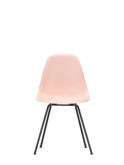 Vitra Spisebordsstole<Eames Plastic Side Chair DSX, sort pulverlakeret fra