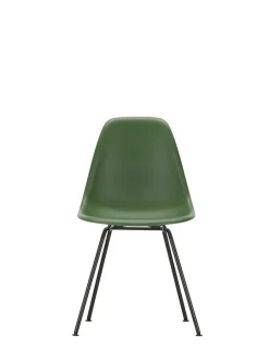 Vitra Spisebordsstole<Eames Plastic Side Chair DSX, sort pulverlakeret fra