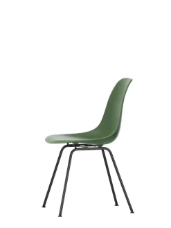 Vitra Spisebordsstole<Eames Plastic Side Chair DSX, sort pulverlakeret fra