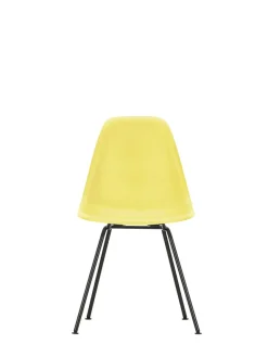 Vitra Spisebordsstole<Eames Plastic Side Chair DSX, sort pulverlakeret fra