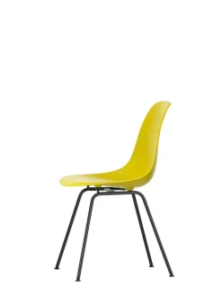 Vitra Spisebordsstole<Eames Plastic Side Chair DSX, sort pulverlakeret fra
