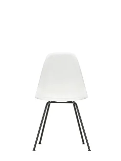 Vitra Spisebordsstole<Eames Plastic Side Chair DSX, sort pulverlakeret fra