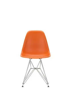 Vitra Spisebordsstole<Eames Plastic Side Chair DSR, forkromet fra