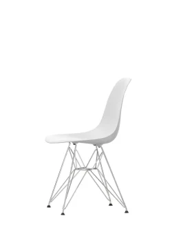 Vitra Spisebordsstole<Eames Plastic Side Chair DSR, forkromet fra