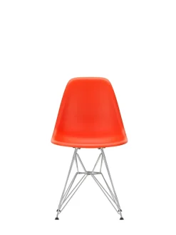 Vitra Spisebordsstole<Eames Plastic Side Chair DSR, forkromet fra