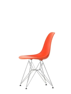Vitra Spisebordsstole<Eames Plastic Side Chair DSR, forkromet fra