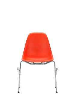 Vitra Spisebordsstole<Eames Plastic Side Chair DSS, stabelbar fra