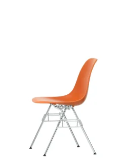 Vitra Spisebordsstole<Eames Plastic Side Chair DSS, stabelbar fra