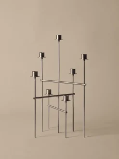 Ferm Living Gaver Til Hende|Lysestager<Elysia Lysestage i stål fra