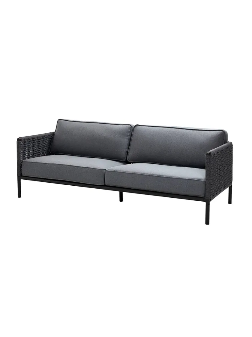 Cane-line Udendørs Loungemøbler<Encore 3-pers. Sofa fra