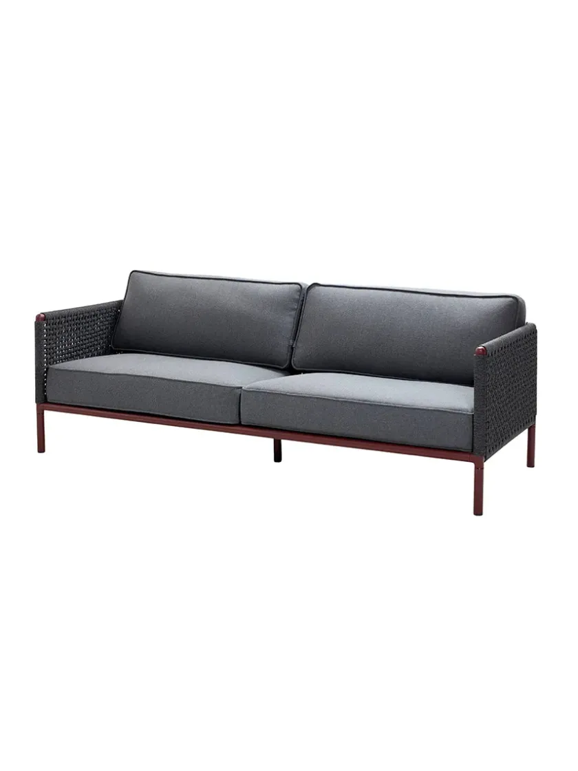 Cane-line Udendørs Loungemøbler<Encore 3-pers. Sofa fra