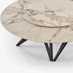 Ligne Roset Spiseborde<Ennéa spisebord med Lazy Susan fra