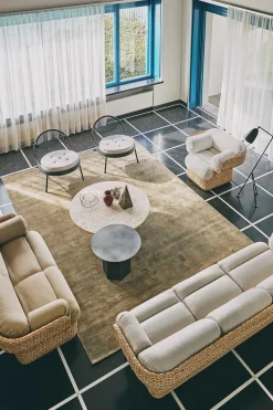 GUBI Sofaborde<Epic Coffee Table Ø110 cm, travertine fra