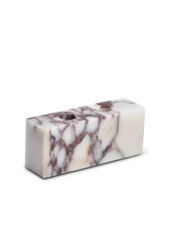 Wabi Sabi Nordic Gaver Til Hende|Kalenderlys & Julelysestager<Epode Lysestage, calacatta violetta fra