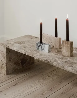 Wabi Sabi Nordic Gaver Til Hende|Kalenderlys & Julelysestager<Epode Lysestage, calacatta violetta fra