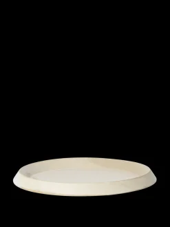 Ferm Living Service<Erena Dinner Plate Ø29 Cream, middagstallerken fra