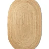 Ferm Living Gulvtæpper<Eternal Oval Jute Rug - Natural fra