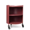 Ferm Living Rulleborde/Barvogn|Sideborde Og Små Borde<Eve Storage, mahogany red fra