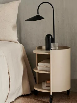 Ferm Living Rulleborde/Barvogn|Sideborde Og Små Borde<Eve Storage, mahogany red fra