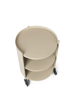 Ferm Living Rulleborde/Barvogn|Sideborde Og Små Borde<Eve Storage, mahogany red fra