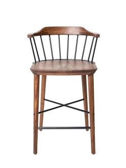 Stellar Works Barstole<Exchange Counter Stool SH 61, walnut fra