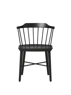 Stellar Works Spisebordsstole<Exchange Dining Chair, black oak fra