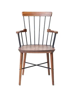 Stellar Works Spisebordsstole<Exchange Highback Chair, walnut fra