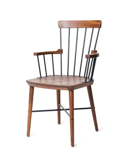 Stellar Works Spisebordsstole<Exchange Highback Chair, walnut fra