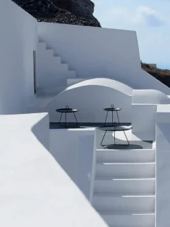 Houe Udendørs Loungemøbler|Haveborde<Eyelet Tray Table, Ø70 cm fra