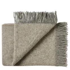 Silkeborg Uldspinderi Gaver Til Hende|Puder Og Plaider<Fanø Plaid, birch sand fra