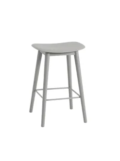 Muuto Barstole<Fiber Bar Stool Wood fra