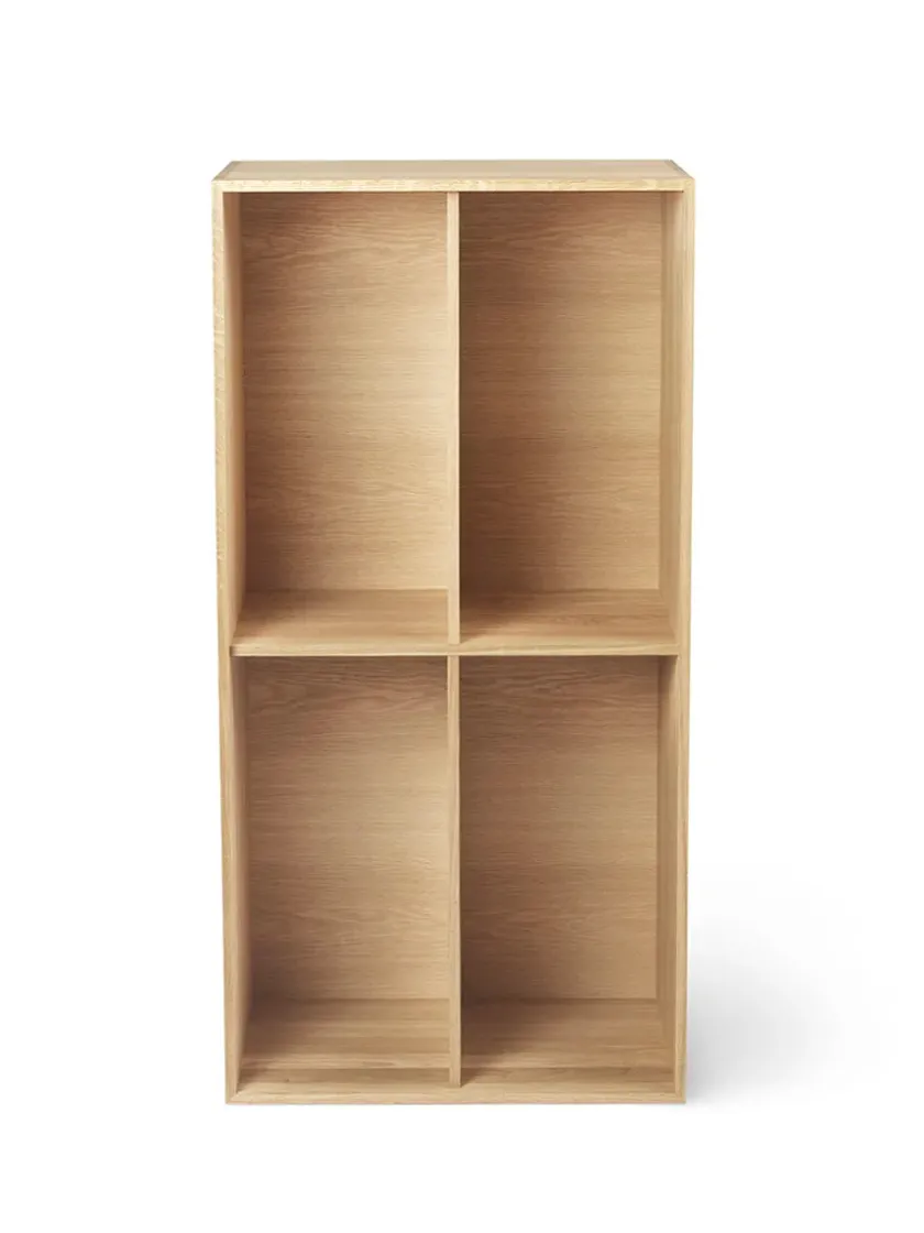 Carl Hansen & Søn Reoler<FK63 Reol med bakker, oprejst fra