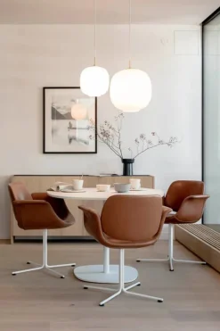 Fredericia Furniture Spisebordsstole<Flamingo Chair fra Erik Jørgensen