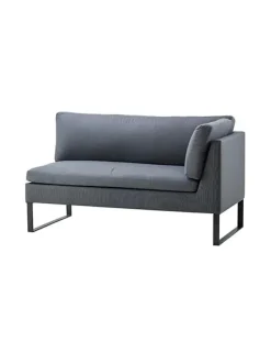 Cane-line Udendørs Loungemøbler<Flex 2 pers. Modulsofa inkl. Sunbrella Hynde, venstre fra