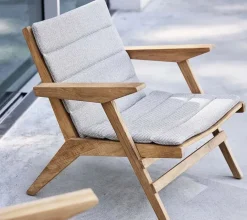 Cane-line Udendørs Loungemøbler|Havestole<Flip Loungestol fra