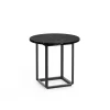 New Works Sideborde Og Små Borde<Florence sidebord Ø50, black marquina fra