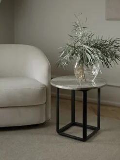 New Works Sideborde Og Små Borde<Florence sidebord Ø50, Gris Du Marais fra