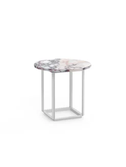 New Works Sideborde Og Små Borde<Florence sidebord Ø50, white viola fra