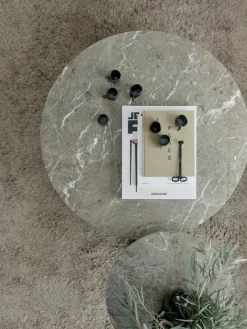 New Works Sofaborde<Florence sofabord Ø90, white viola fra