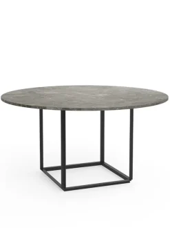 New Works Spiseborde<Florence spisebord Ø145, white carrea fra