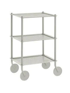 Muuto Rulleborde/Barvogn<Flow Trolley, 3-layer fra